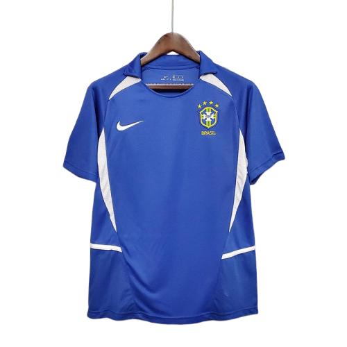 Camisa Brasil 2002 Away - Retrô Masculina