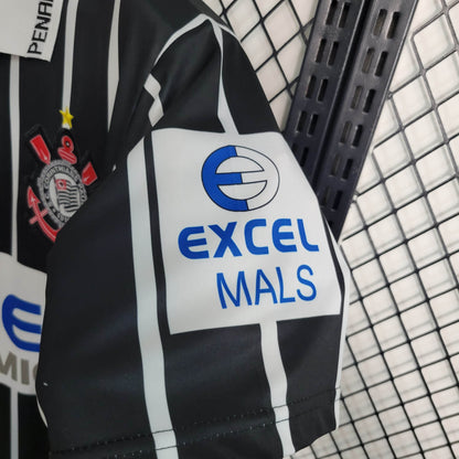 Camisa Corinthians Titular 1997 - Versão Retrô Preta