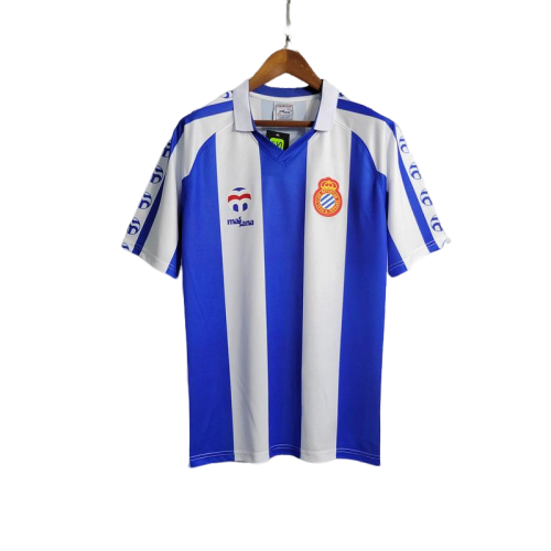 Camisa Espanyol 84/89 Home - Retrô Masculina