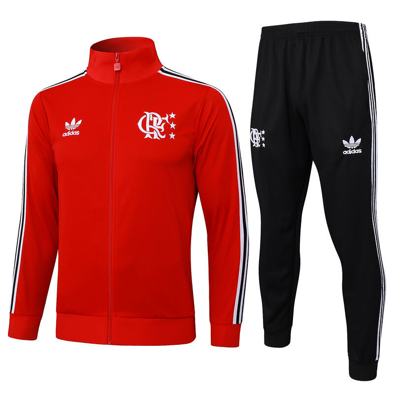 Conjunto de Passeio Flamengo 2025/26 - Vermelho