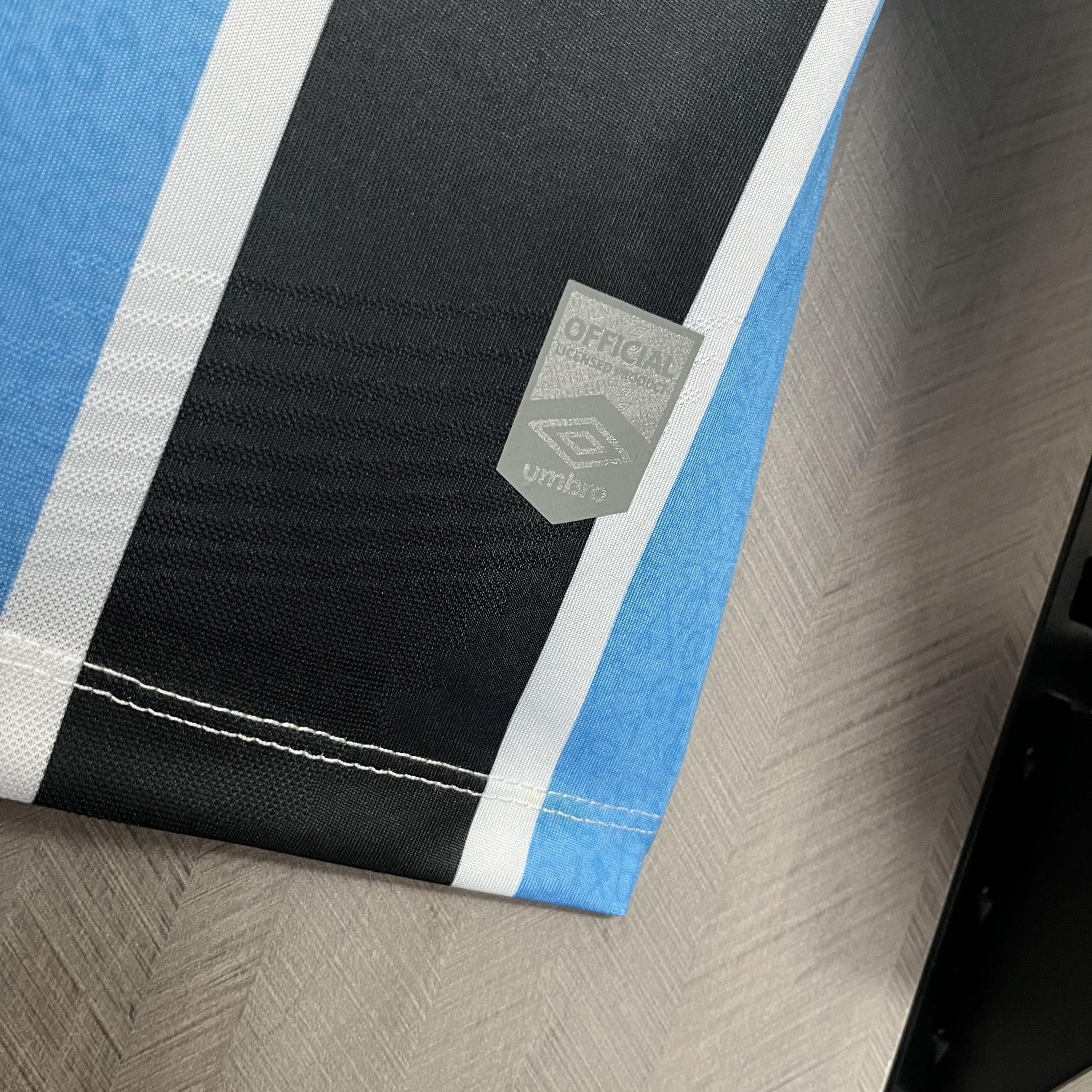 Camisa Grêmio Titular 24/25 - Azul Manga Longa