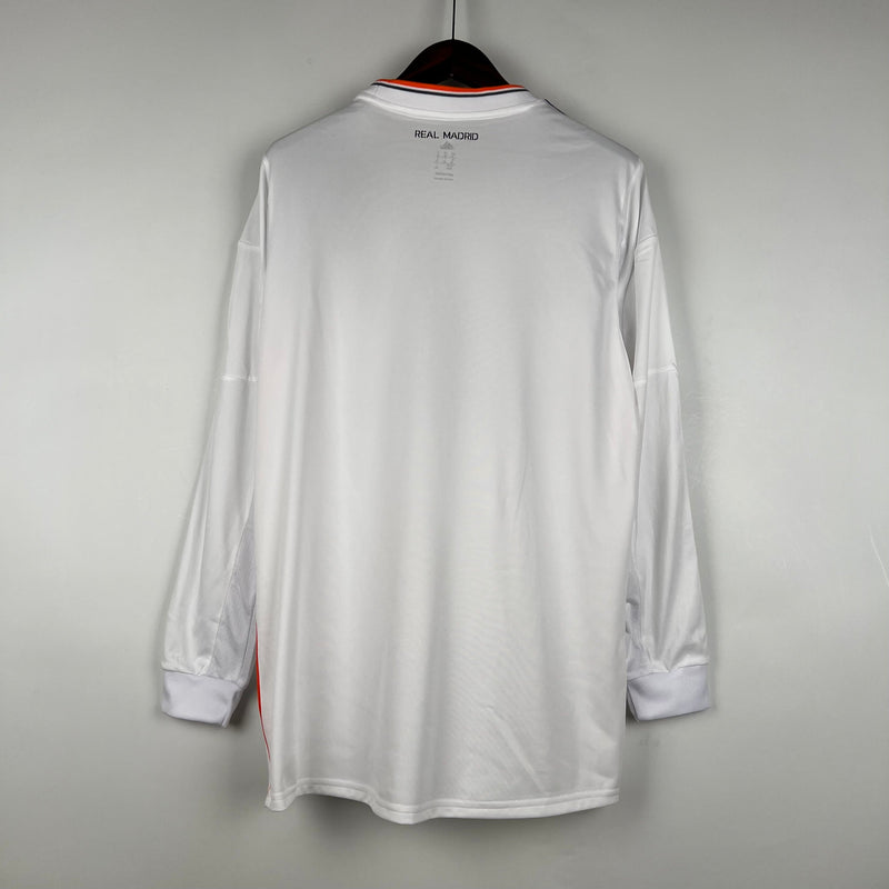 Camisa Real Madrid 13/14 Home Manga Longa - Retrô Masculina
