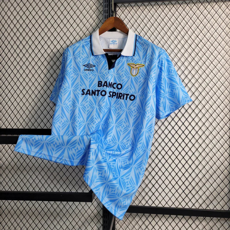 Camisa Lazio 91/92 Home - Retrô Masculina