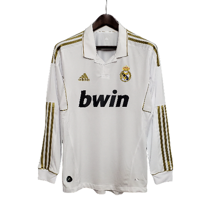 Camisa Real Madrid 11/12 Home Manga Longa - Retrô Masculina