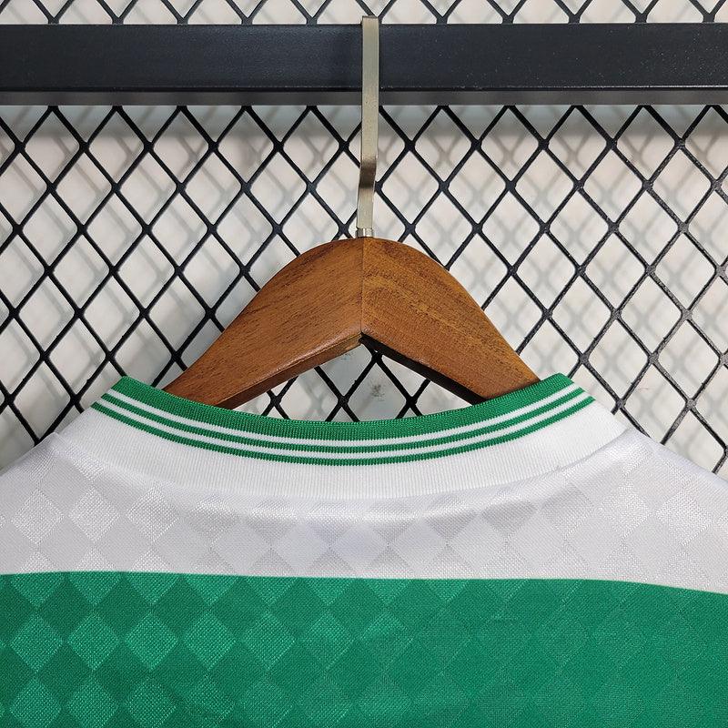 Camisa Celtic 87/88 Home Manga Longa - Retrô Masculina