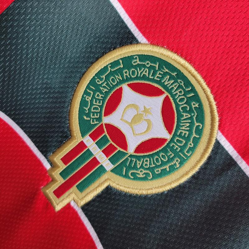 Camisa Marrocos 1998 Home - Retrô Masculina