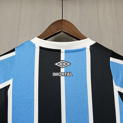 Camisa Grêmio Titular 24/25 - Azul Manga Longa