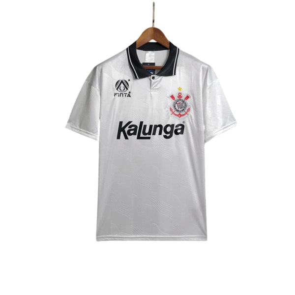 Camisa Corinthians Fora 1994 - Versão Retrô Branca