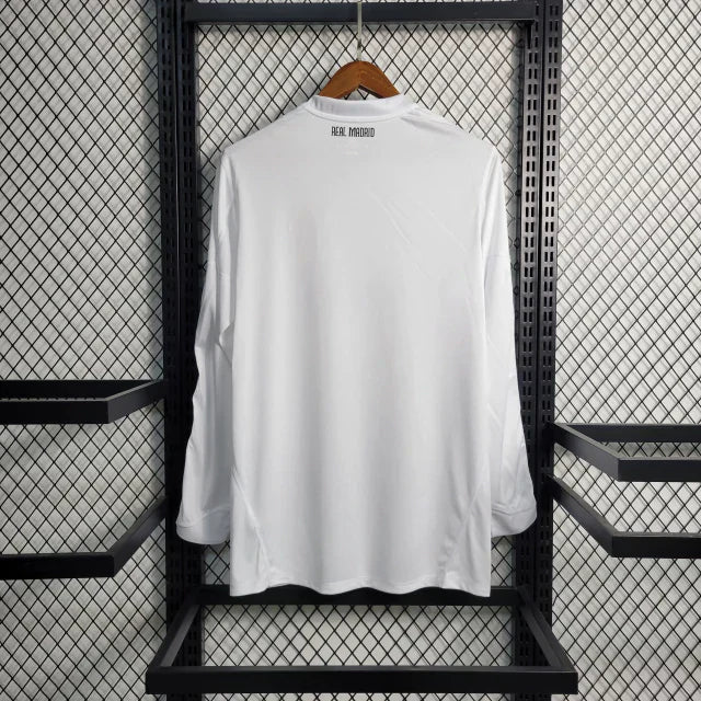 Camisa Real Madrid 10/11 Home Manga Longa - Retrô Masculina