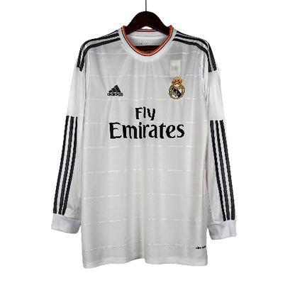 Camisa Real Madrid 13/14 Home Manga Longa - Retrô Masculina
