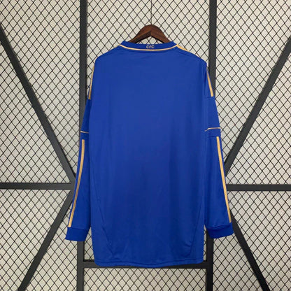 Camisa Chelsea 12/13 Home Manga Longa - Retrô Masculina
