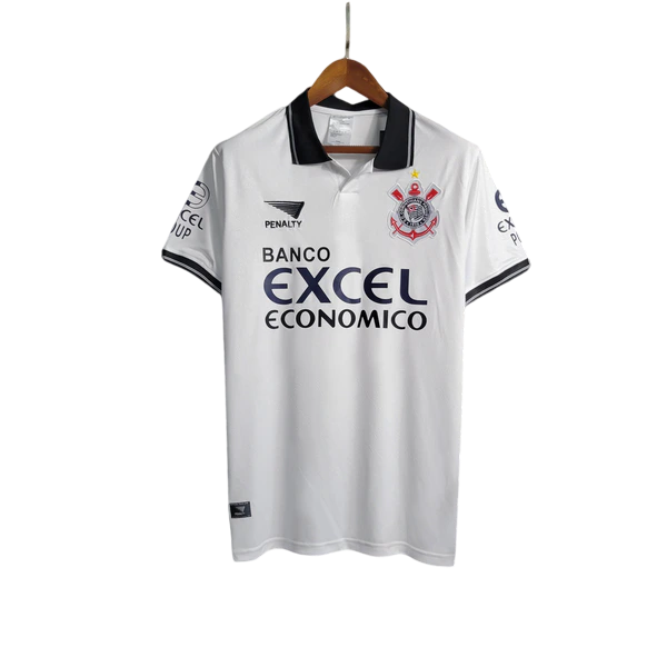 Camisa Corinthians Fora 1997 - Versão Retrô Branca