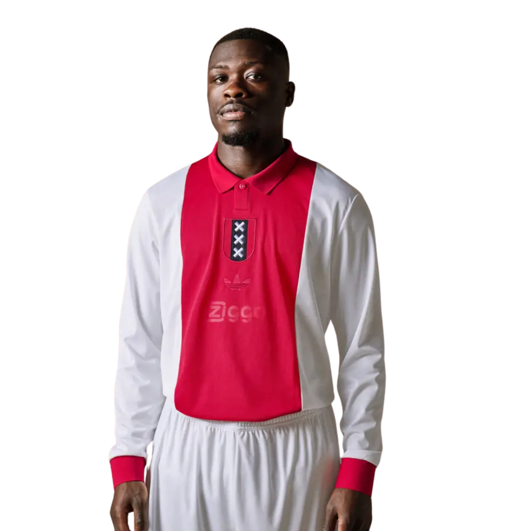 Camisa Ajax 25/26 Edição 125 Anos Manga Longa - Torcedor Masculina
