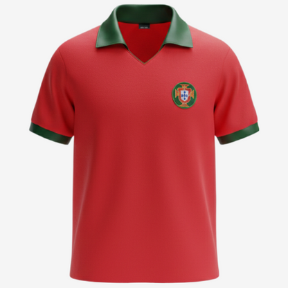 Camisa  Portugal Home NIke 1972 Retrô- Vermelha