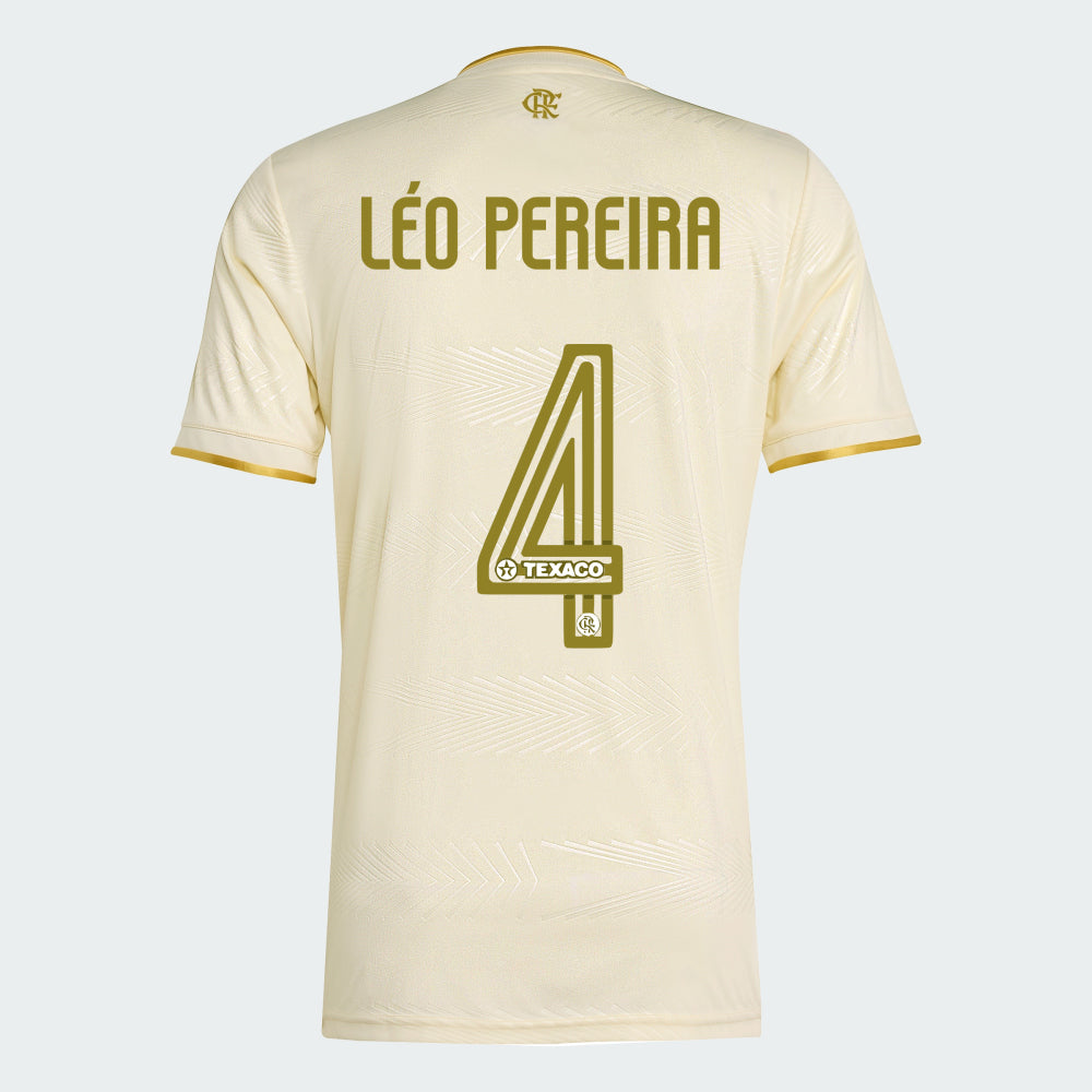 Camisa Flamengo Third 25/26 Léo Pereira N° 4