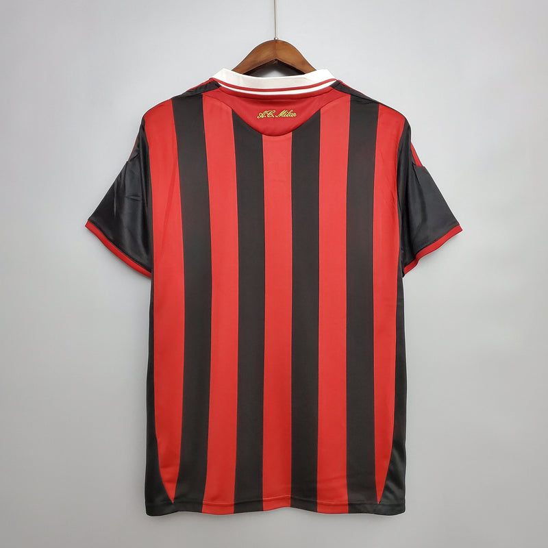 Camisa Milan 09/10 Home - Retrô Masculina