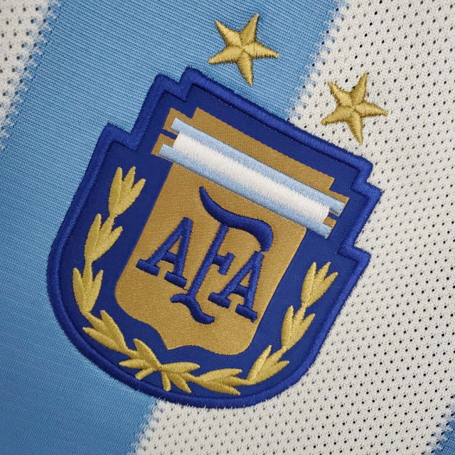 Camisa Argentina 2010 Home - Retrô Masculina