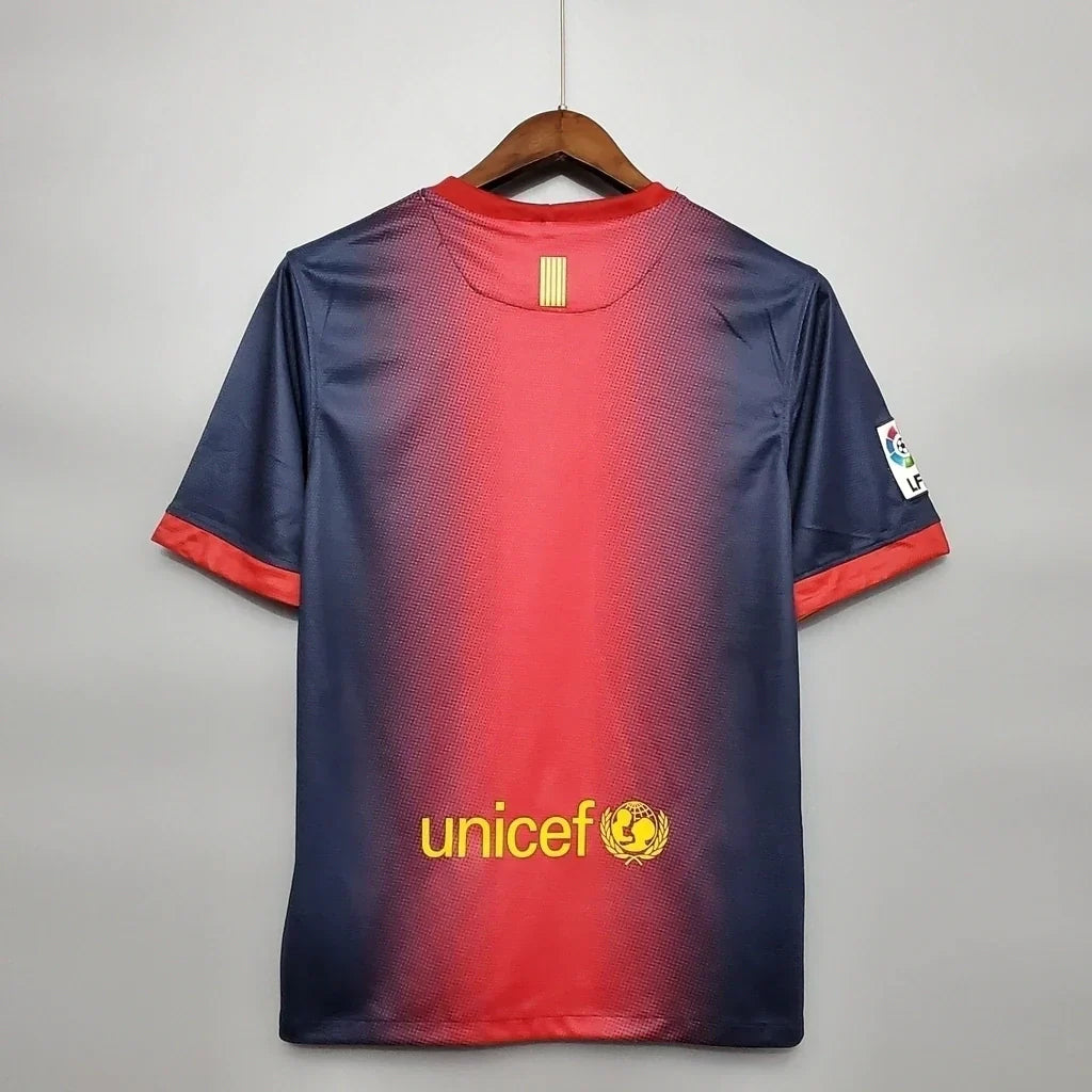 Camisa Barcelona 12/13 Home - Retrô Masculina