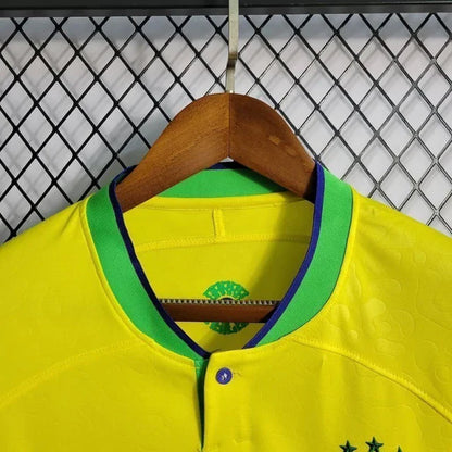 Camisa Brasil Home 22/23 - Nike Torcedor Masculina