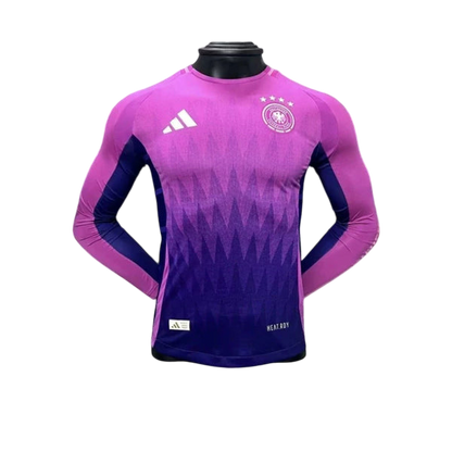 Camisa Alemanha Away Manga Comprida 24/25 - Adidas Versão Jogador