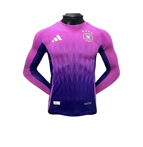 Camisa Alemanha Away Manga Comprida 24/25 - Adidas Versão Jogador