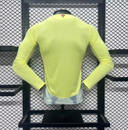 Camisa Espanha Away Manga Comprida 24/25 - Adidas Versão Jogador