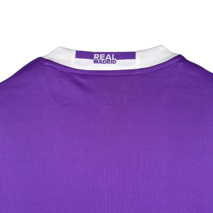 Camisa Retrô Real Madrid II Away Adidas 2016/17 Masculino  Roxo