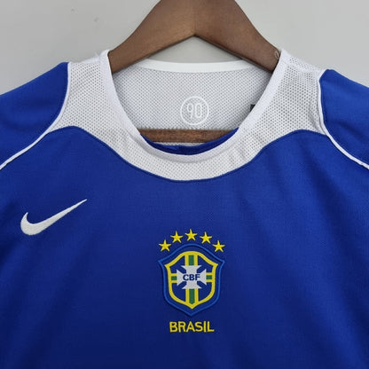 Camisa Brasil 2004 Away - Retrô Masculina