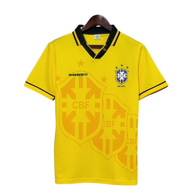 Camisa Brasil 1994 Home - Retrô Masculina