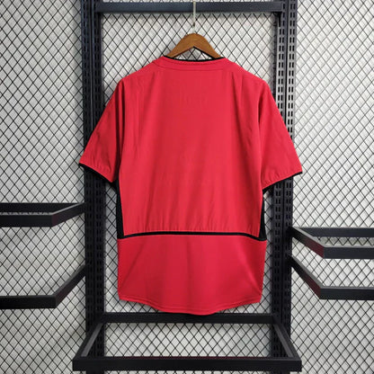 Camisa Manchester United 03/04 Home - Retrô Masculina