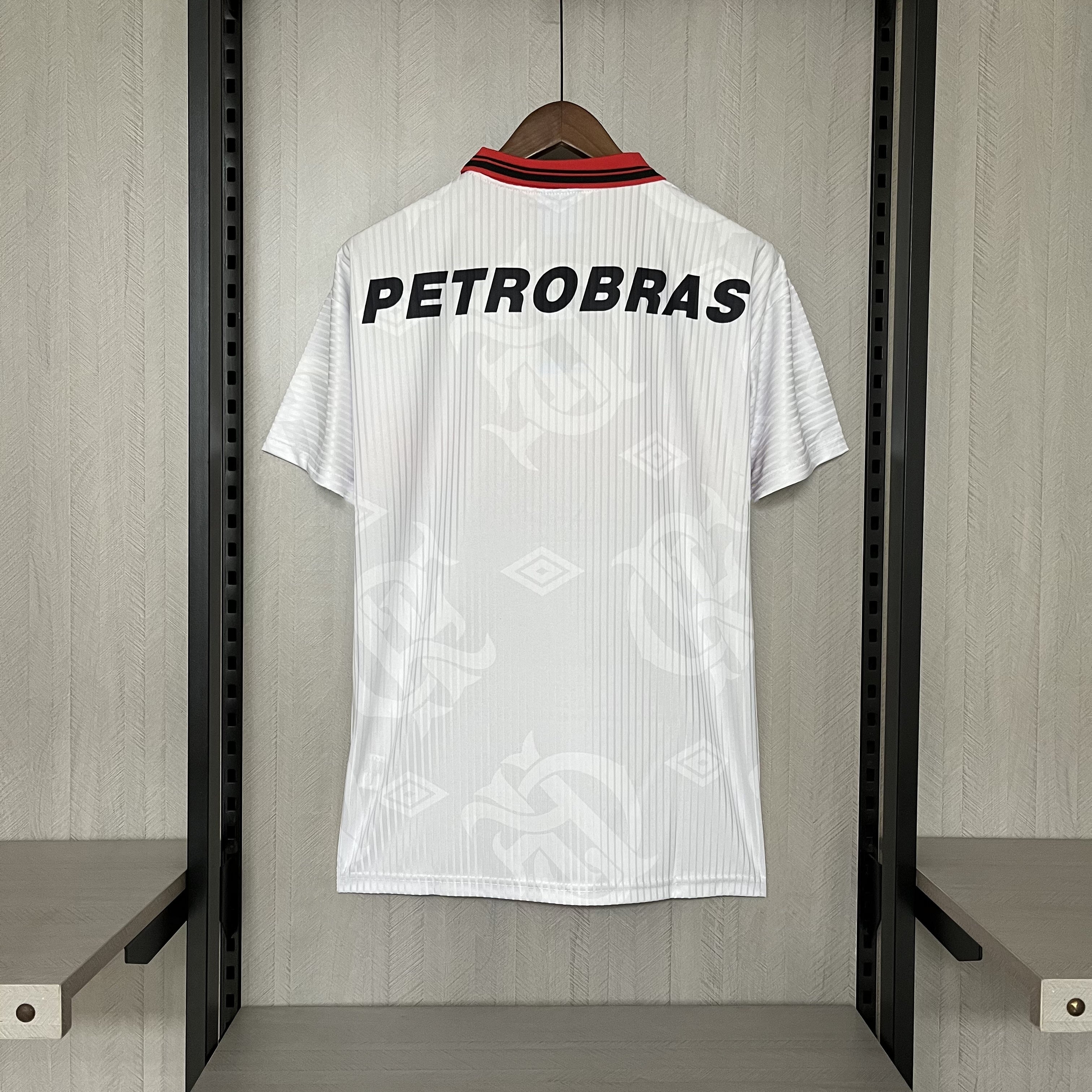 Camisa Flamengo Fora 1997 - Versão Retrô Lubrax