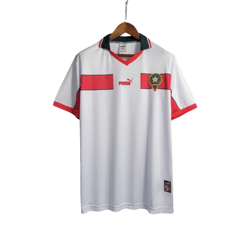 Camisa Marrocos 1998 Away - Retrô Masculina