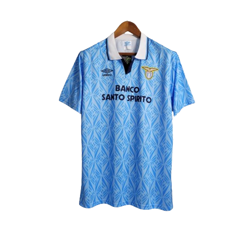 Camisa Lazio 91/92 Home - Retrô Masculina