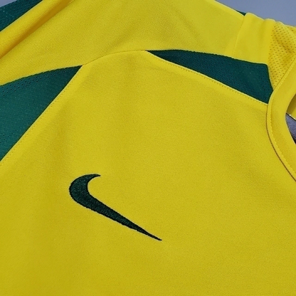 Camisa Brasil 2002 Home - Retrô Masculina