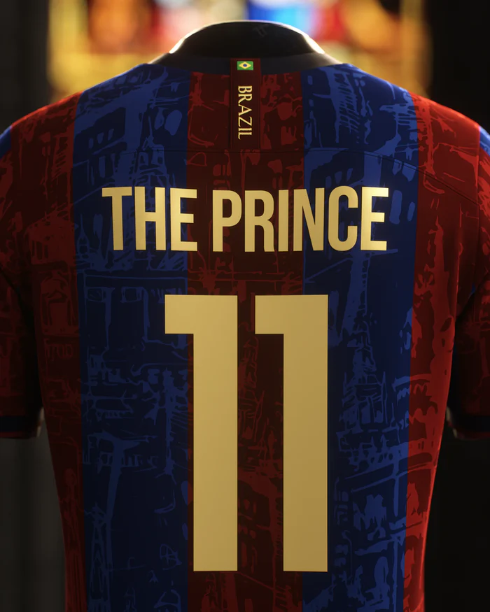 Camisa Barcelona 24/25 Edition "The Prince 11" - Torcedor Masculina