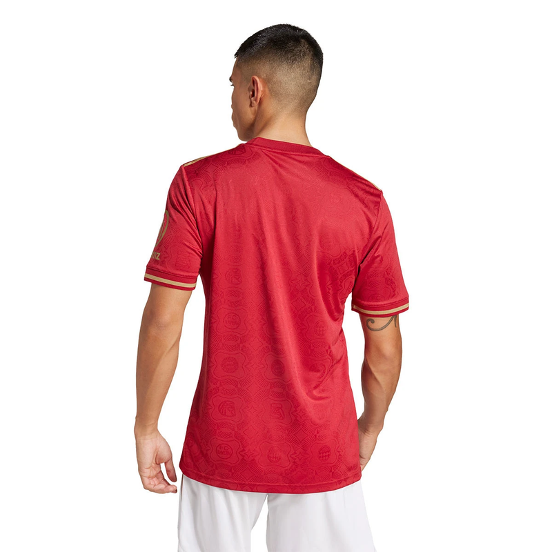 Camisa Bayern De Munique 25/26 Edição 125 Anos Vermelha - Torcedor Masculina