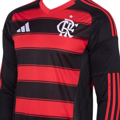 Camisa Flamengo 25/26 Home Manga Longa - Torcedor Masculina