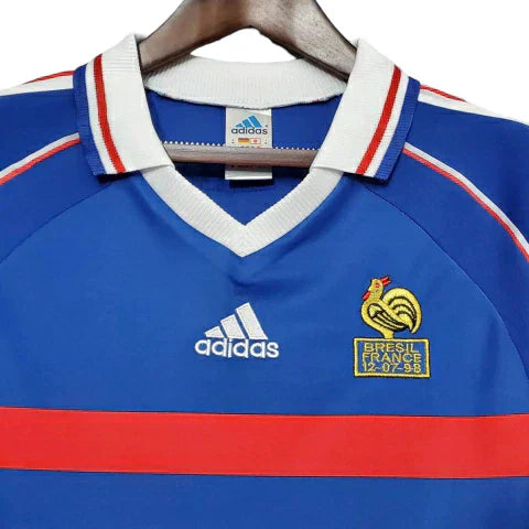 Camisa França 98/99 Home - Retrô Masculina