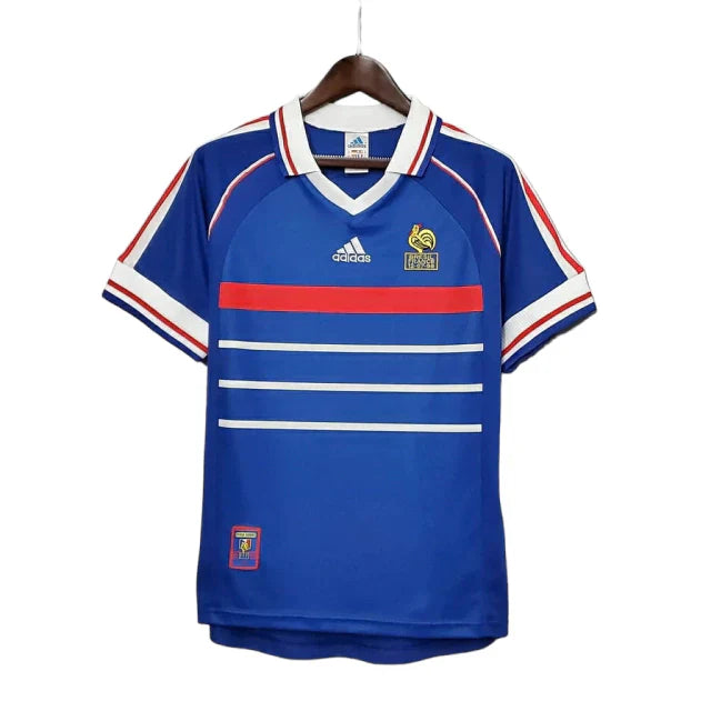 Camisa França 98/99 Home - Retrô Masculina