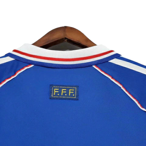 Camisa França 98/99 Home - Retrô Masculina