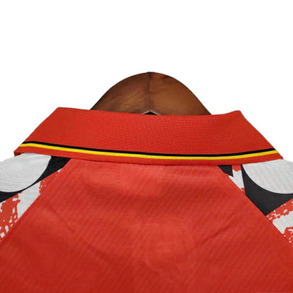 Camisa Bélgica Retrô 2004/2005 Vermelha - Adidas