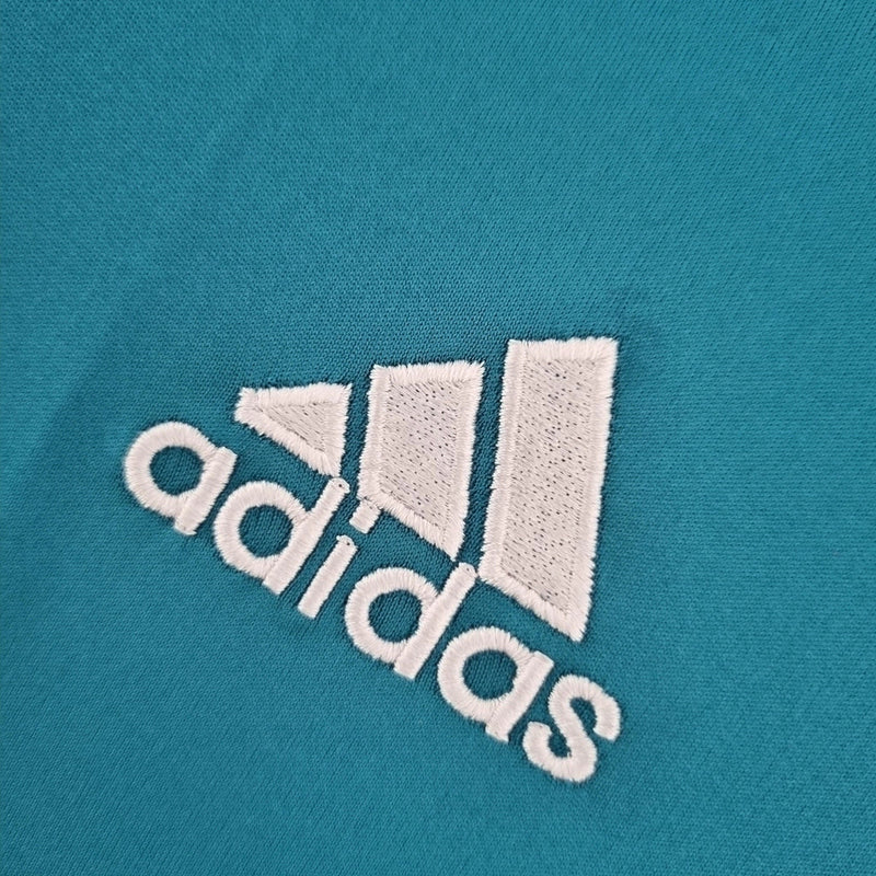 Camisa Real Madrid 17/18 Away Manga Longa - Retrô Masculina